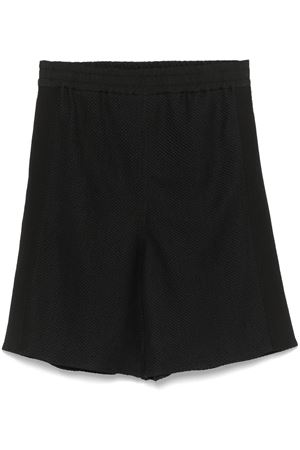 Shorts in misto cotone nero JIL SANDER | J22MU0131J20258001